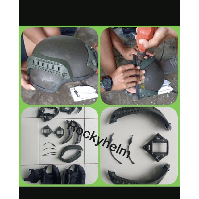 aksesoris helm tactical rel helm