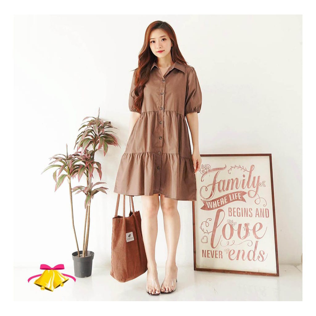 DRESS ALIKA - DRESS BUSUI / DRESS KOREA / / DRESS WANITA