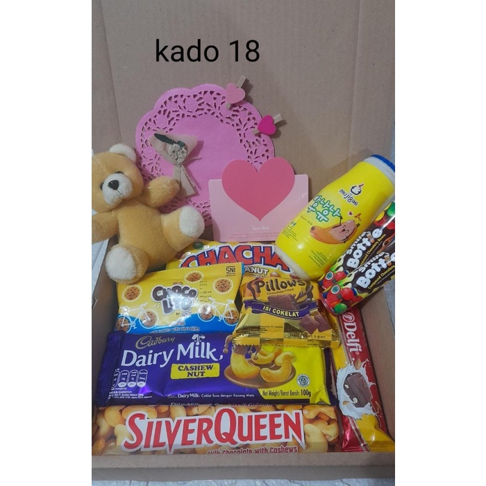 

kado birthday wedding gift hampers parcel coklat valentine murah meriah special valentine