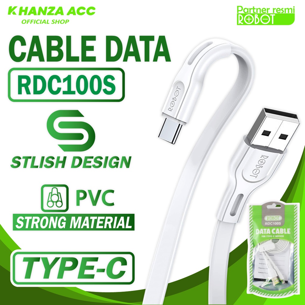 KHANZAACC ROBOT RDC100S Kabel Data Type C 1 Meter