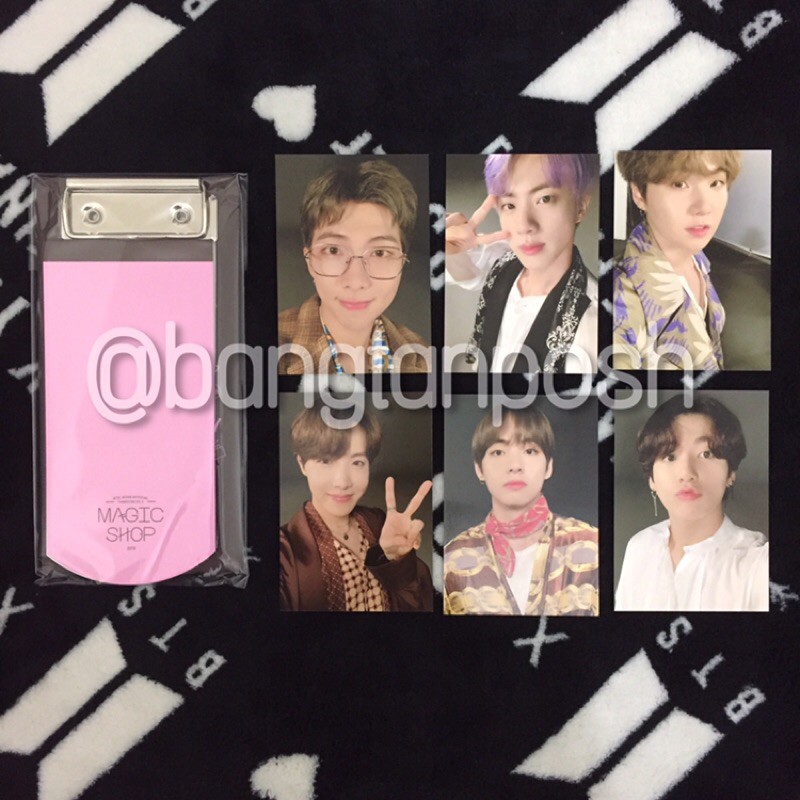 [READY STOCK] PC Clipboard BTS 5th Muster Japan