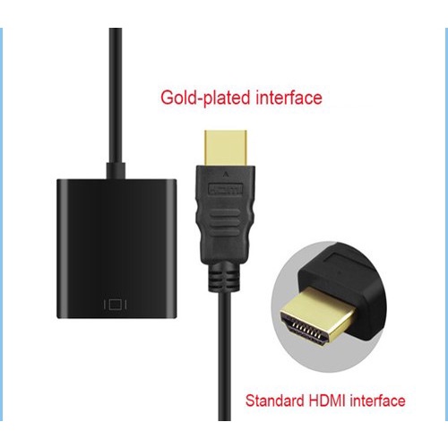 Converter HDMI To VGA Kabel HDMI To VGA + Audio Konektor HDMI To VGA Female