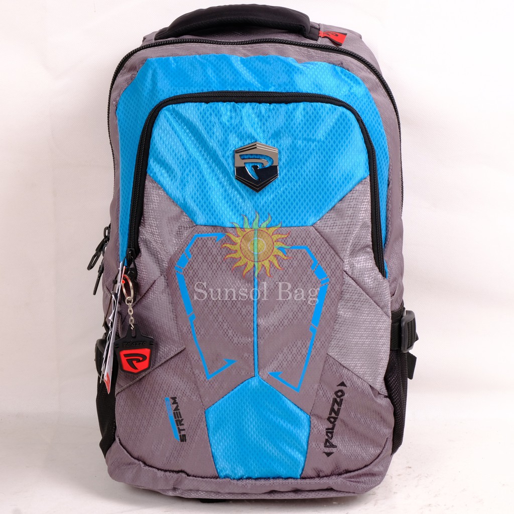 Palazzo Tas Ransel Laptop Biru Muda 300191