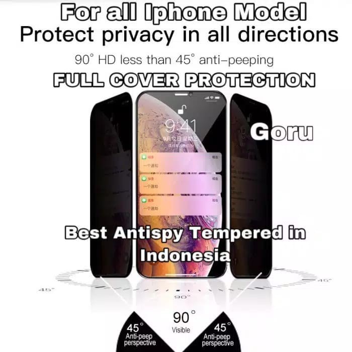 TEMPERED GLASS ANTI SPY MATTE XIAOMI POCOPHONE M4 PRO 5G / M3 PRO 5G / M3 / M2 / M2 PRO / C3 / F3 / F3 GT   SCREEN PROTECTOR ANTI SPY GLARE / ANTI SIDIK JARI