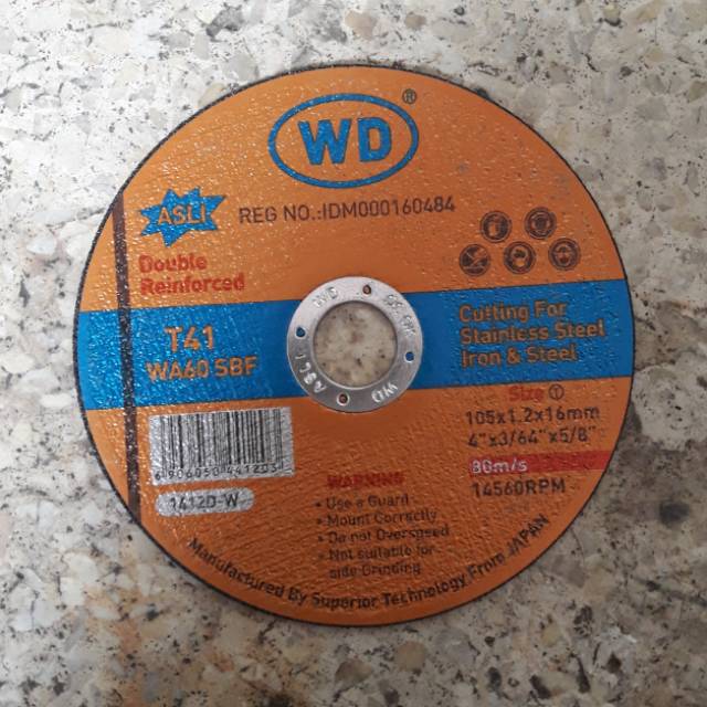  mata  potong  besi  4 inchi mata  potong  gerinda  Shopee 