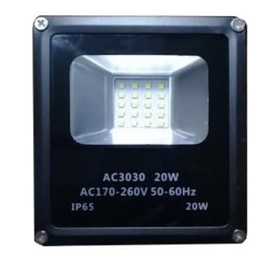 Flood Light 20 W Lampu Sorot LED 20W LED Tembak Outdoor 20 Watt - Putih