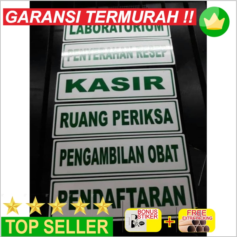 

Murah CUSTOM ACRYLIC SIGN | PAPAN NAMA PINTU | PAPAN NAMA ACRYLIC Keren