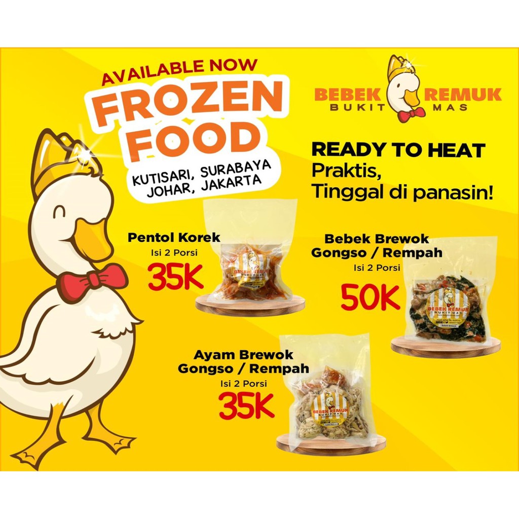 BEBEK BREWOK FROZEN