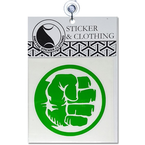 Stiker HULK Logo Cutting Sticker Mobil Motor