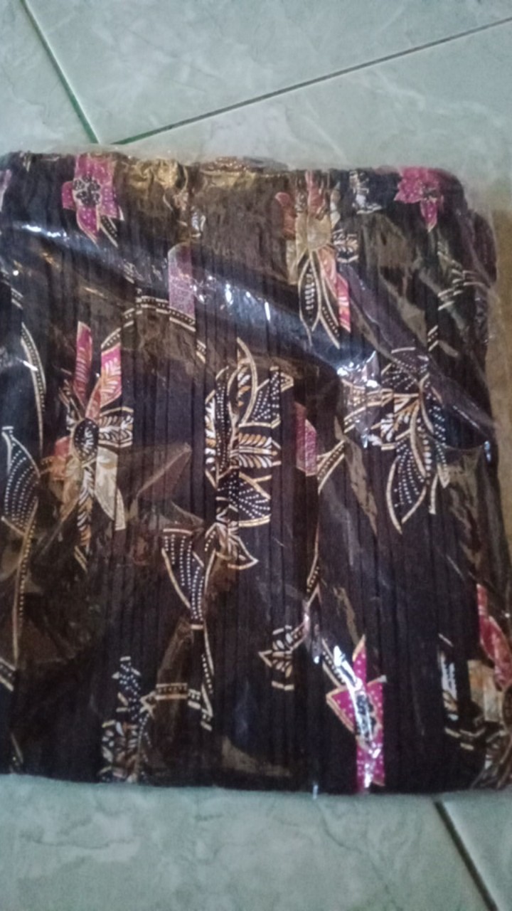 Couple Batik Jalar Black/ Rok Plisket