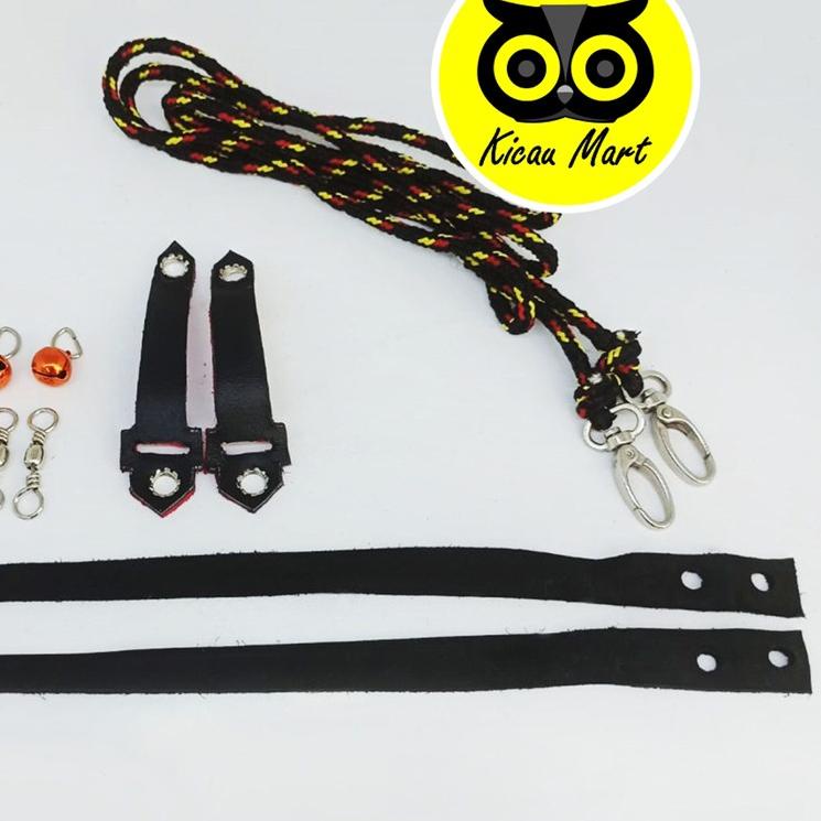 ♟ ANKLET CELEPUK SIZE XTRA LARGE XL ANGKLET CELEPUK TALI KAKI BURUNG HANTU BUFFY FISH OWL KUKUK SELO