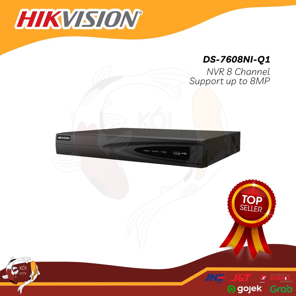 NVR Hikvision 8 Channel DS-7608NI-Q1