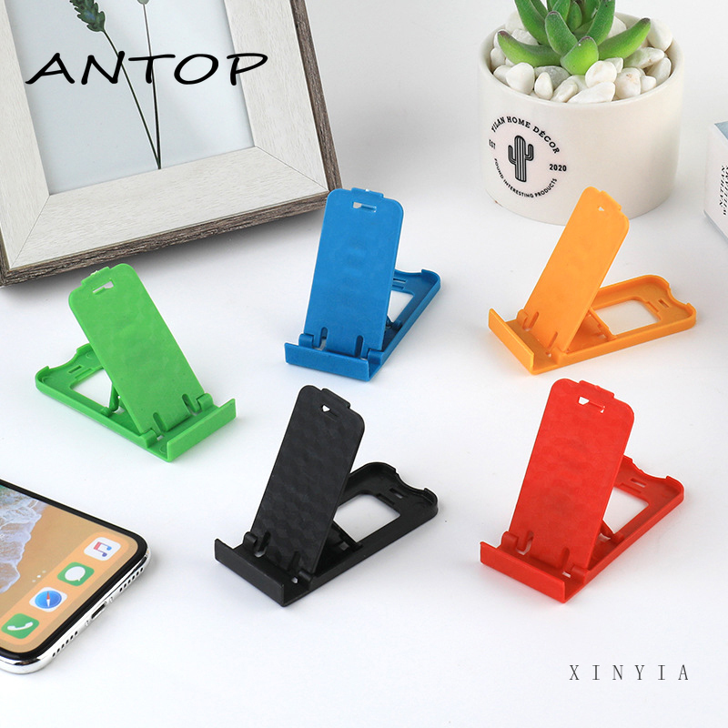 Stand Holder/dudukan Ponsel/tablet Universal Model Lipat Gaya Simple Portabel Untuk Iphone/android ANTOP