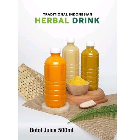 Botol Plastik Jus 500Ml ISI 100PCS/Botol Jus Sinom Minuman Pet Juice