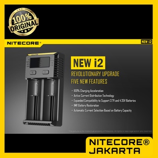 Nitecore New i2 Battery Charger 2 Slot