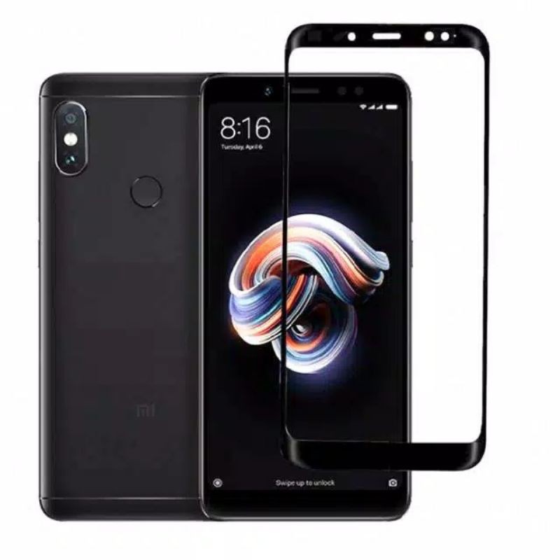 Tempered Glass Xiaomi Redmi Note 5Pro Full Cover Premium Glass Anti Gores/Temper Glass/Tg