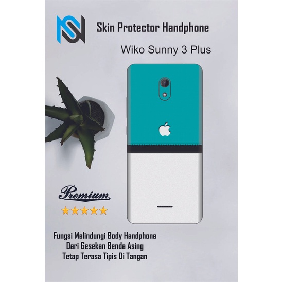 2pcs Garskin HP Wiko Sunny 3 plus Motif lk - Custom motif via chat