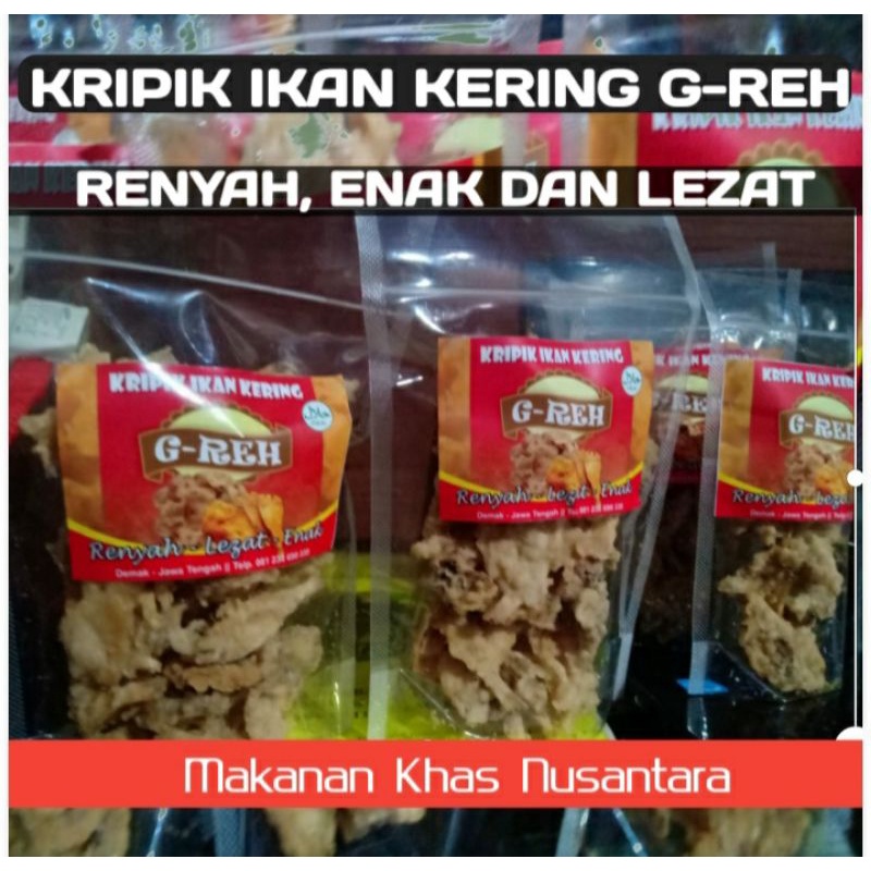 

KERIPIK IKAN KERING G-REH