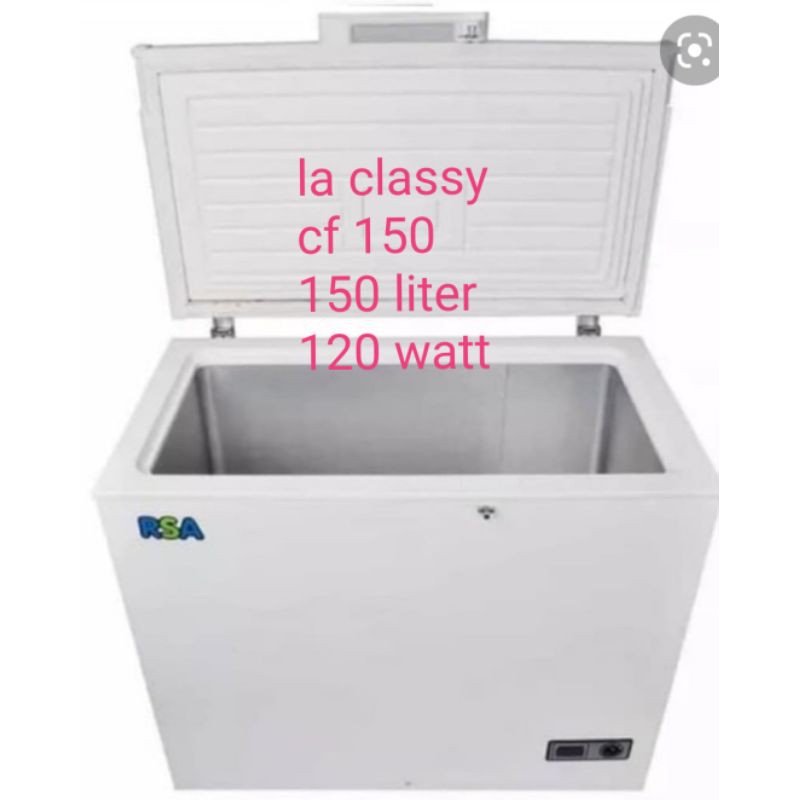 chest freezer rsa cf 150 150 liter
