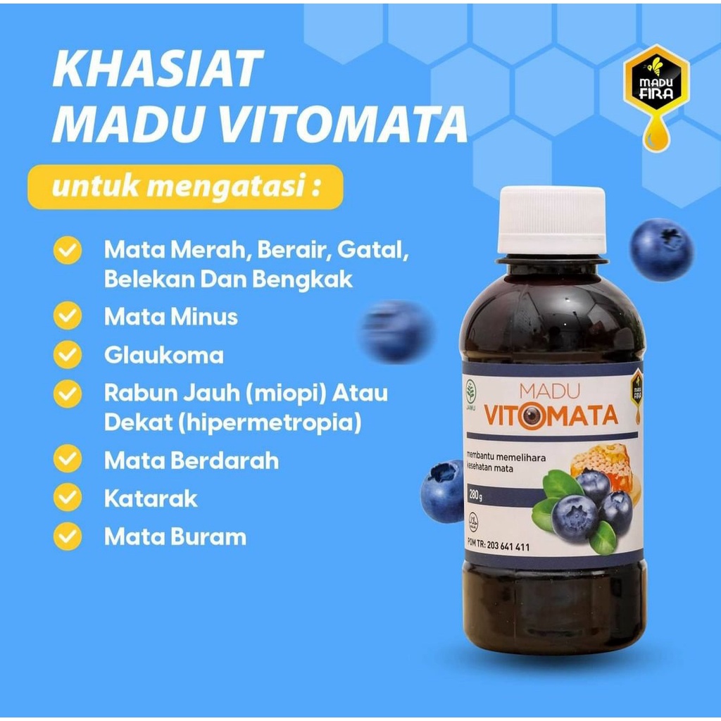 (BISA COD) MADU VITOMATA MADU VITOMATA KESEHATAN MATA MADU VITOMATA ASLI MADU VITOMATA ORIGINAL