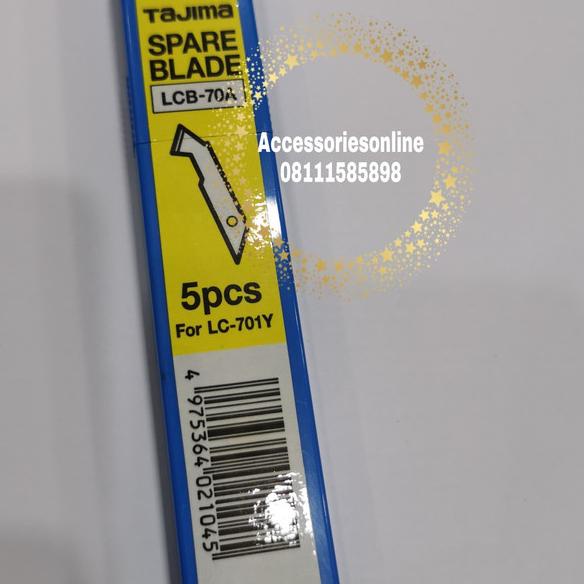 

✤ refill cutter tajima acrylic - 1 pak isi 5 pcs ►