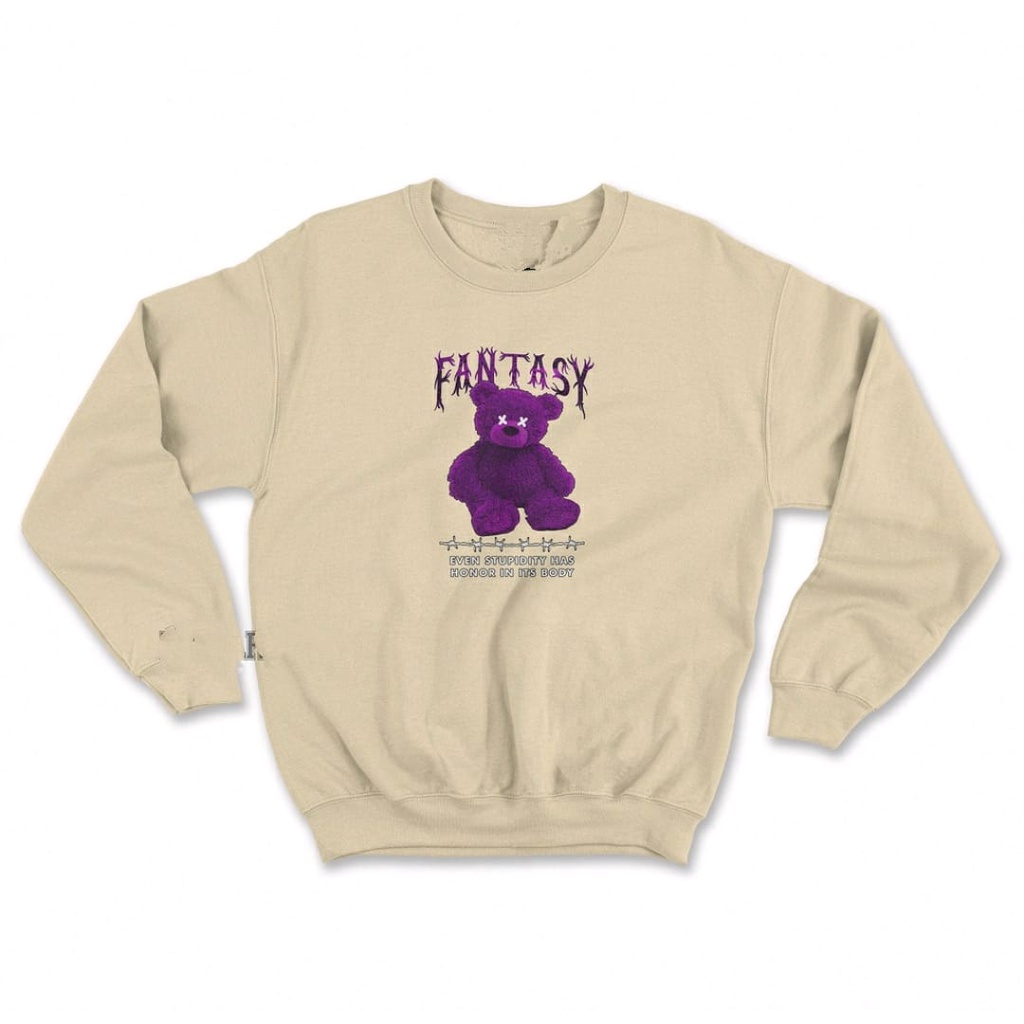 SWEATER  WANITA KEKINIAN - FANTASY BEAR / SWEATER WANITA TEBAL