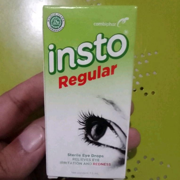 INSTO Regular (Untuk Mata Merah, Iritasi Ringan, Debu, Asap, Angin, setelah berenang)