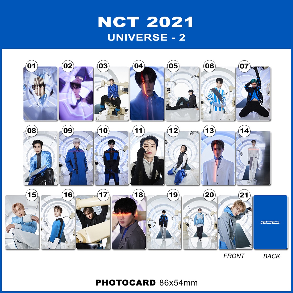 NCT 2021 - photocard [UNIVERSE] Ver Universe 2
