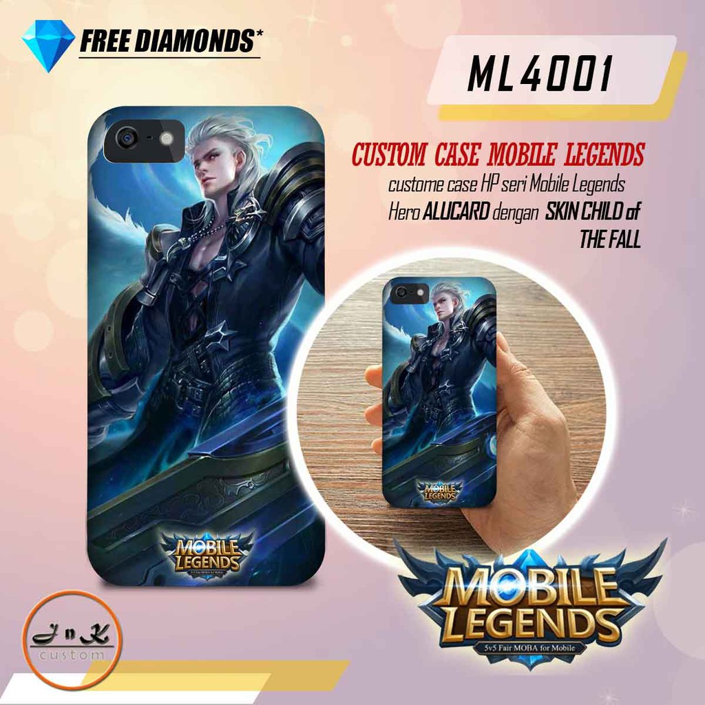 CUSTOM CASE MOBILE LEGENDS - HERO ALUCARD. SKIN CHILD Of THE FALL