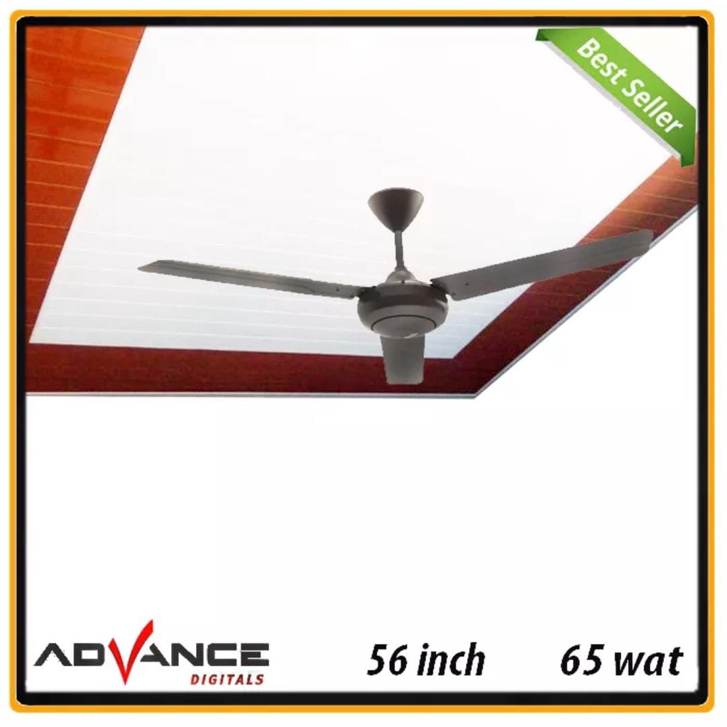 Kipas Angin (Ceiling Fan) Advance  Ceiling Fan Besi HITAM Original Bergaransi Resmi - TERMURAH