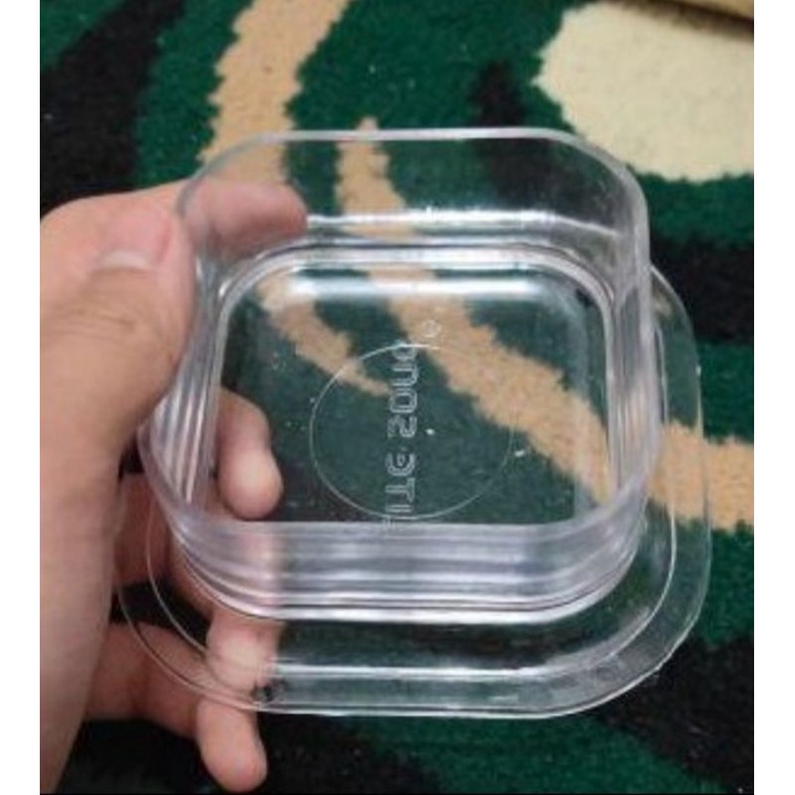 TEMPAT MAKAN AKRILIK TRANSPARAN/TEMPAT MAKAN HAMSTER/TRMPAT MAKAN ANTI TUMPAH/TRMPAT MAKAN HEWAN