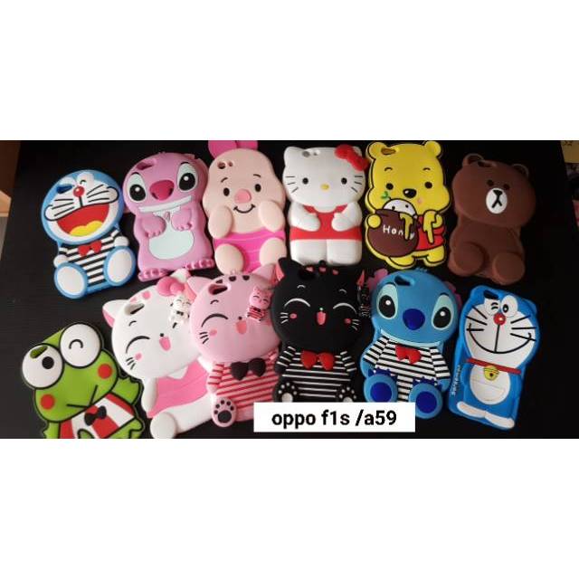 SALE OPPO F1s / a59 CASE 3D SOFTCASE LUCU  Shopee Indonesia