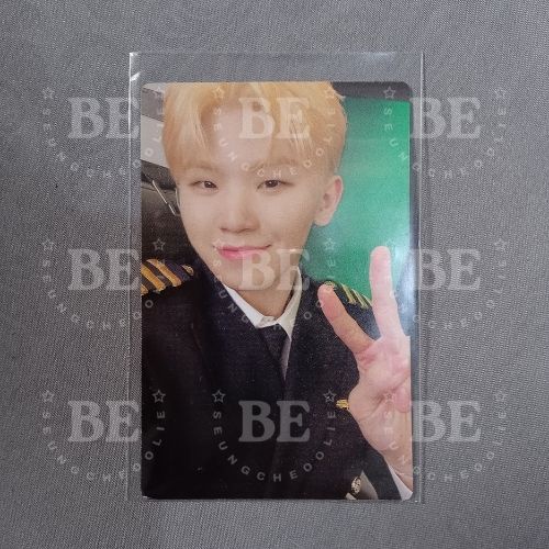 [BOOKED] SEVENTEEN PHOTOVARD WOOZI PILOT 2020 CARAT MEMBERSHIP KIT