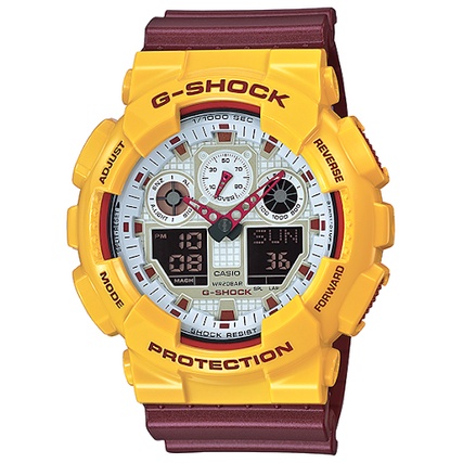 CASIO G-SHOCK GA-100CS-7A GA-100CS-9A GA 100CS ORIGINAL GARANSI RESMI