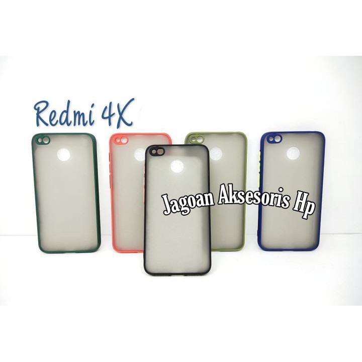 Bumper AERO CASE Redmi 4X 5.0 inch Hardcase My Choice List Warna Matte