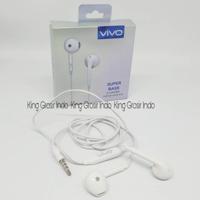 Handsfree Headset VIVO R17 Earphone HF Stereo Super Bass R-17