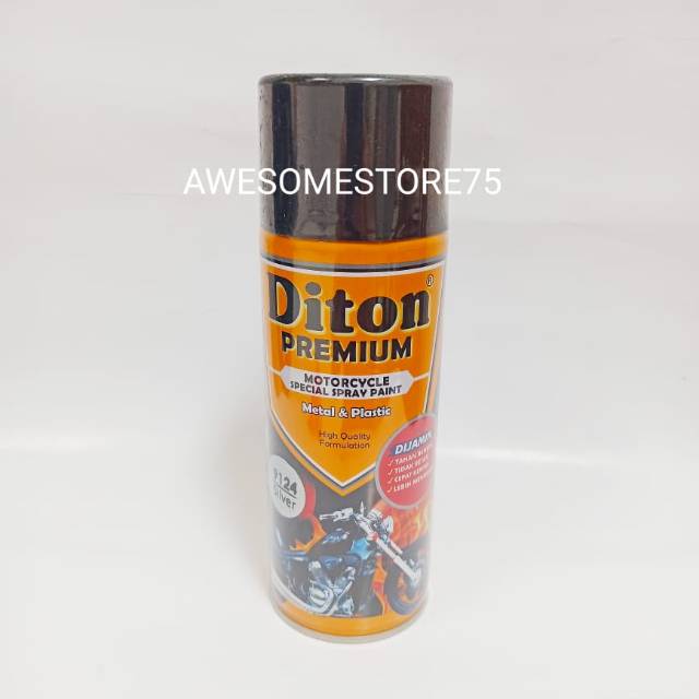 DITON PREMIUM 9124 SILVER Perak Cat Semprot Pilox Pylox