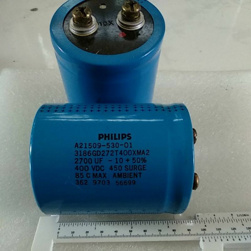 ELCO 2700 UF 400VDC PHILIPS