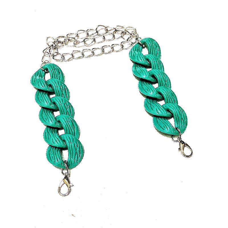 Kalung Gantungan Masker Strap Chic Mixed Colorful Pop Beads Chain Series Rantai Mote Candy