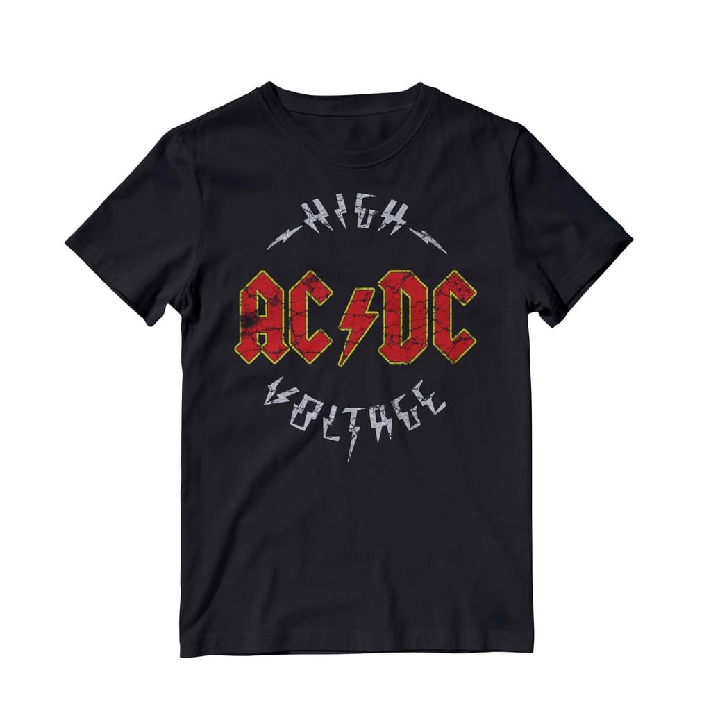 INDOSAN-BAJU KAOS DISTRO ACDC-KAOS DISTRO KLASIK KEREN-REAL PICT-BISA COD