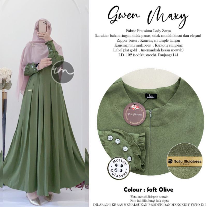 Gwene dress ori ratu mulabees