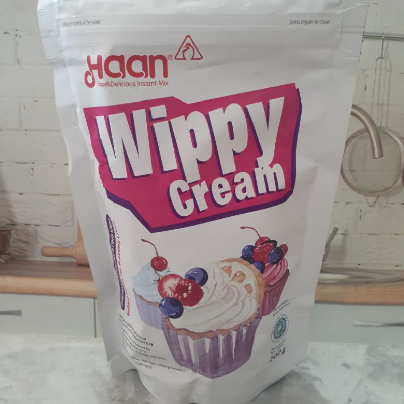 

Whip Cream Haan Wippy Cream Pouch 200g