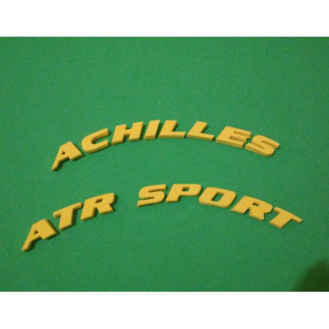 Tire Sticker / sticker ban ACHILLES ATR SPORT