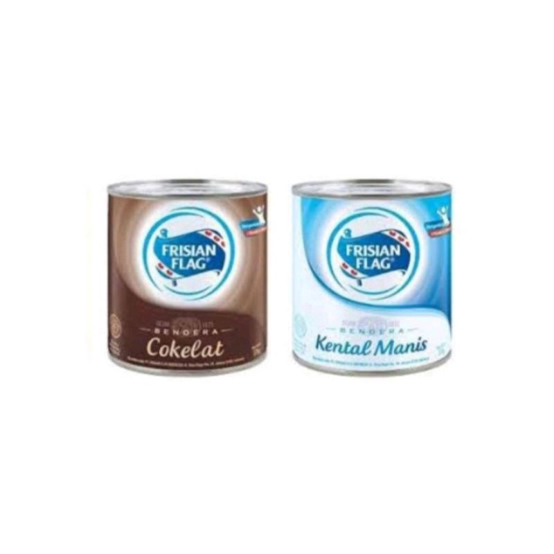 

Frisian Flag Kaleng SKM 370gr Cokelat&Putih