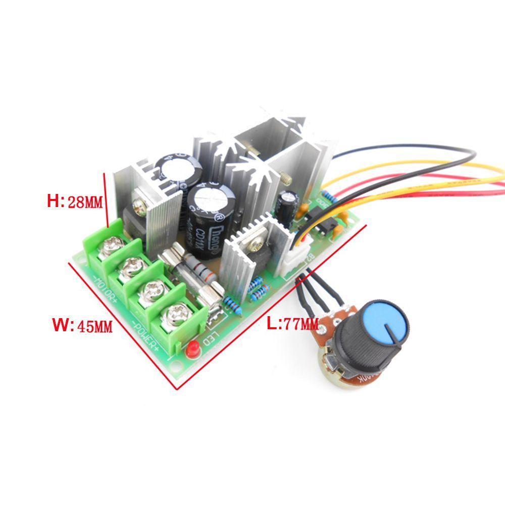 Lanfy Pengatur Kecepatan Motor Controller Switch Universal Motor Drives Controls Motor Drives PWM HHO RC