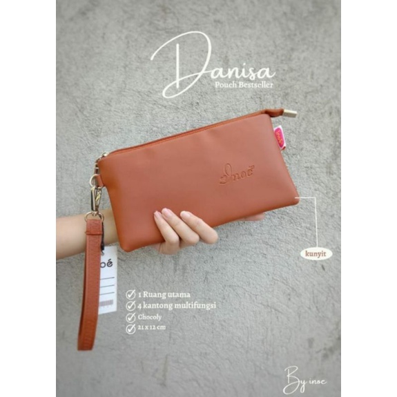 pouch wanita/Dompet Danisa/Danisa chcocoly