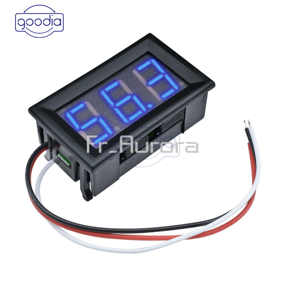 Voltmeter Digital Dc 0-100v Dengan Led Display