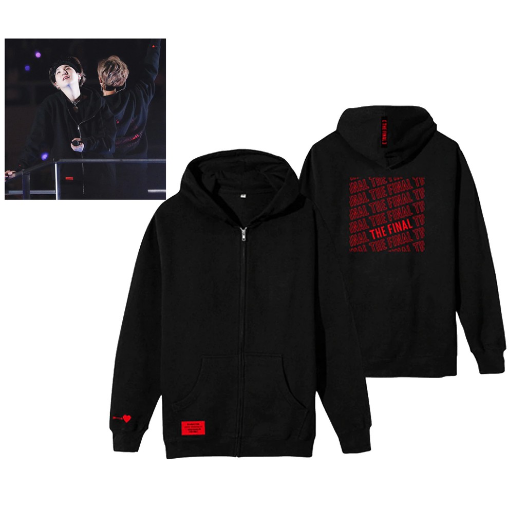 JAKET BTS THE FINAL SPEAK YOURSELF KONSER