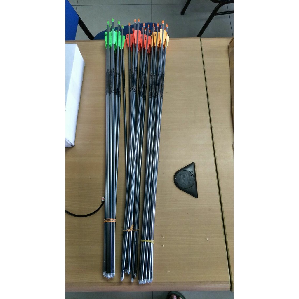 Terbaru 1716 - 6 pcs Arrow Platinum EASTON (Sudah Dirakit) Model baru