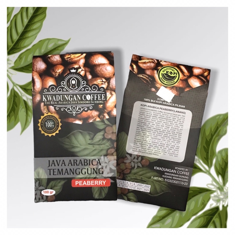 

Arabica Peaberry ( Kopi Lanang )